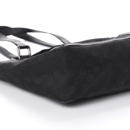 Gucci Nylon Monogram Abbey D Ring Tote Black 8 of 9