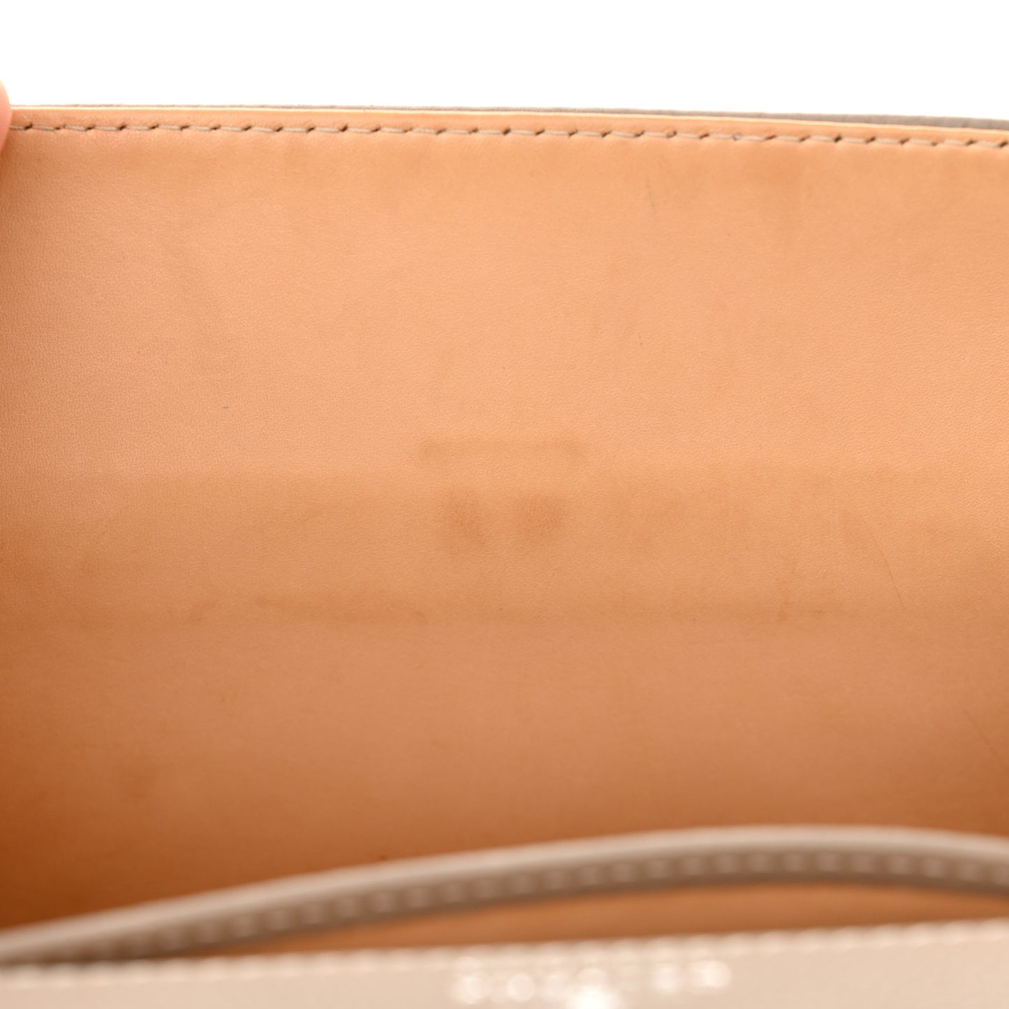 Crispy Calfskin Mini Tempete Satchel Tourterelle