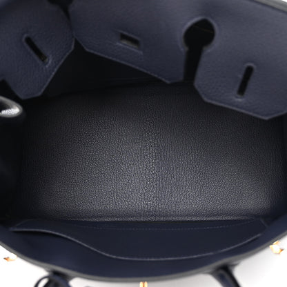 Hermes Togo Birkin 30 Bleu Nuit 5 of 19