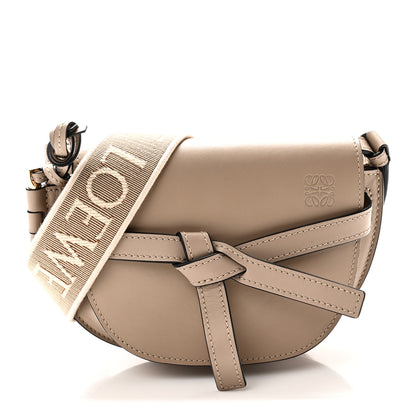 Loewe Calfskin Jacquard Mini Gate Dual Bag Clay 1 of 9