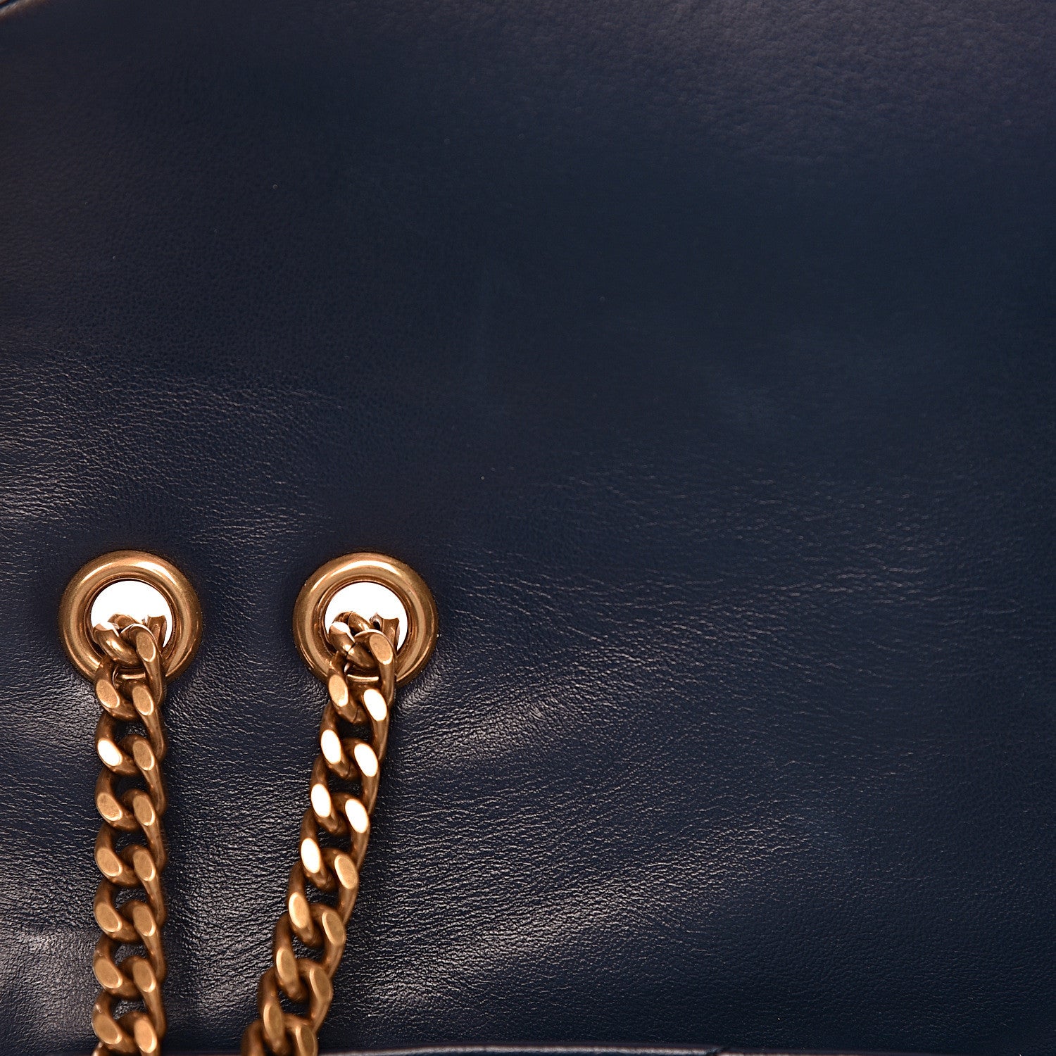 Saint Laurent Calfskin Y Calfskin Monogram Small Loulou Chain Satchel Denim Brut 8 of 14