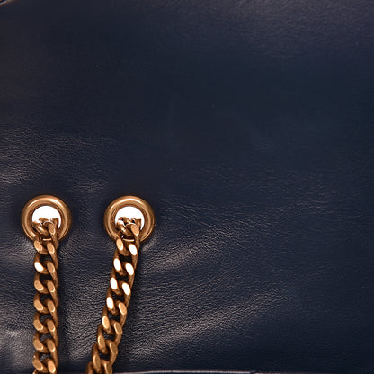 Saint Laurent Calfskin Y Calfskin Monogram Small Loulou Chain Satchel Denim Brut 8 of 14