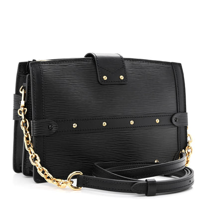 Louis Vuitton Epi Trunk Clutch Black 3 of 9