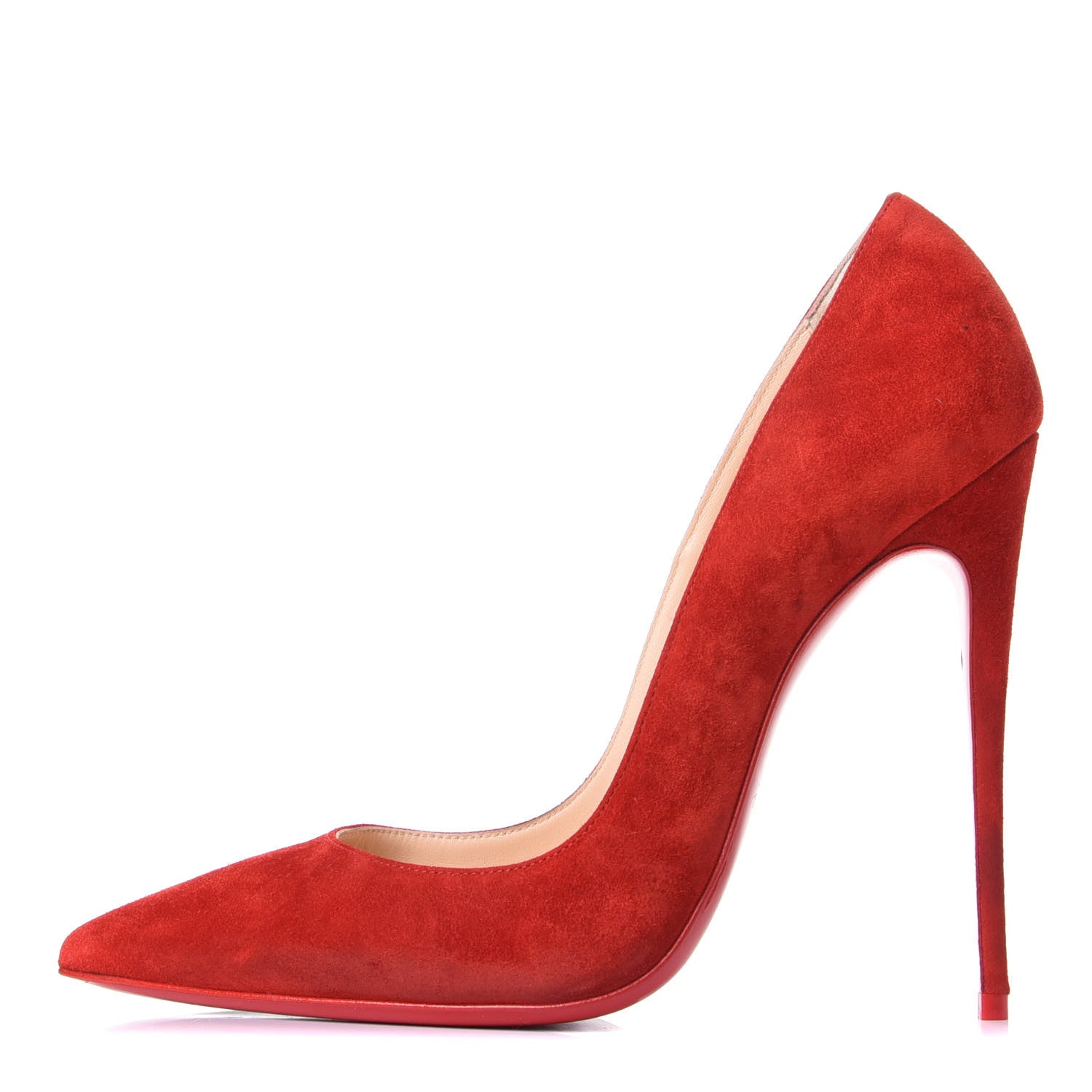 Christian Louboutin Veau Velours So Kate 120 Pumps 39 Loubi 1 of 9