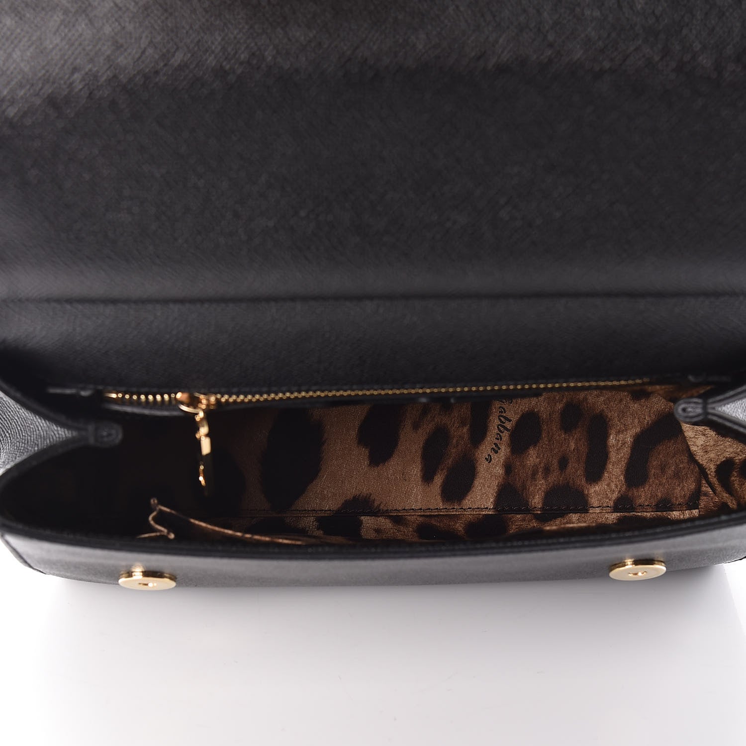 Dolce & Gabbana Dauphine Medium Miss Sicily Satchel Black 7 of 8