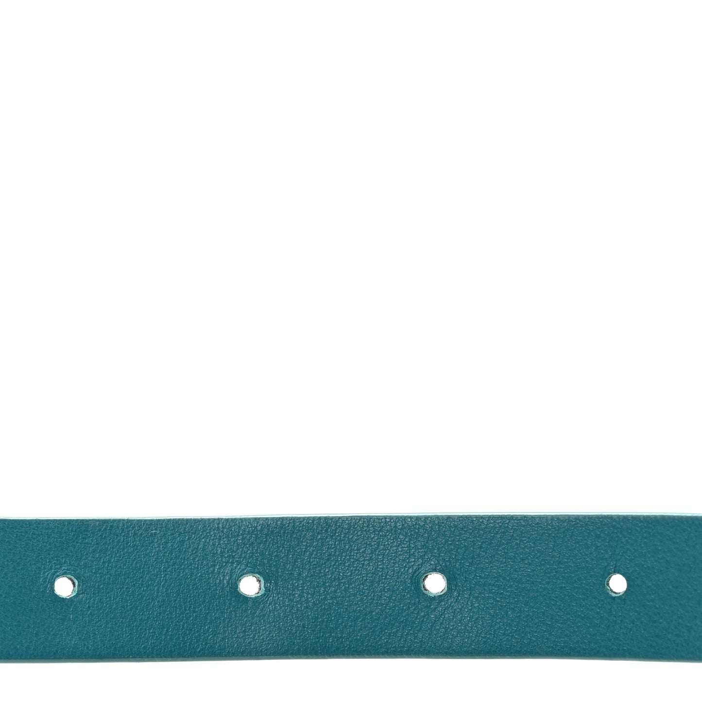 Calfskin Triangle Belt  80 32 Mallard