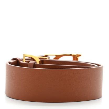 Christian Dior Calfskin 30 Montaigne Belt 75 30 Brown 2 of 4