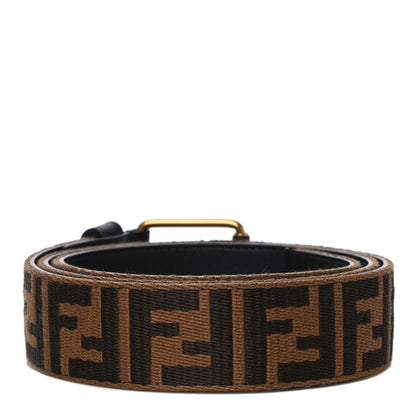 Fendi Ribbon Vitello Century FF 1974 Belt 110 44 Fango Moro 2 of 12