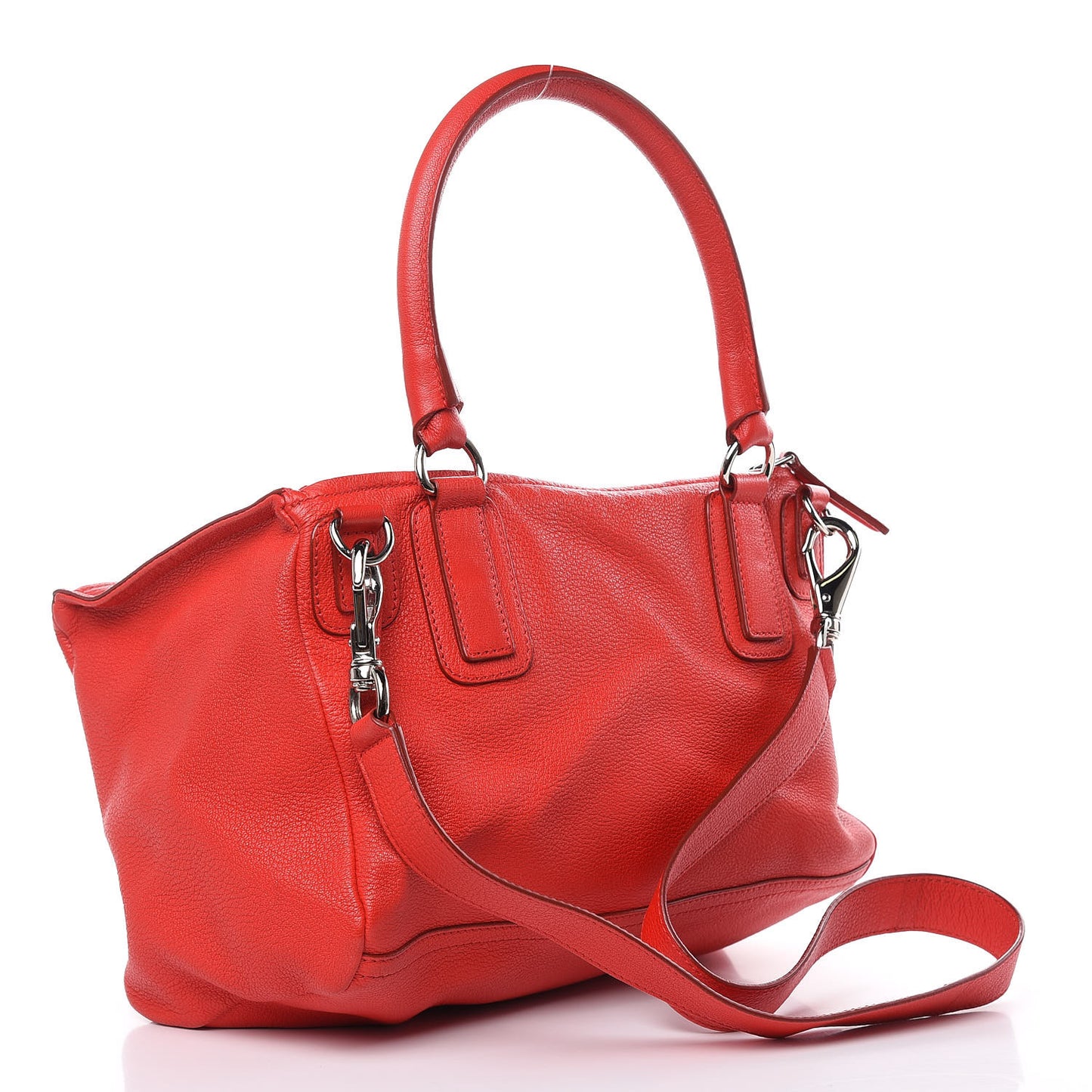 Goatskin Medium Pandora Red