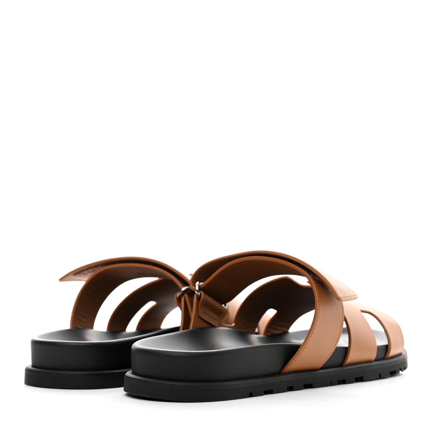 Calfskin Mens Chypre Sandals 43.5 Gold