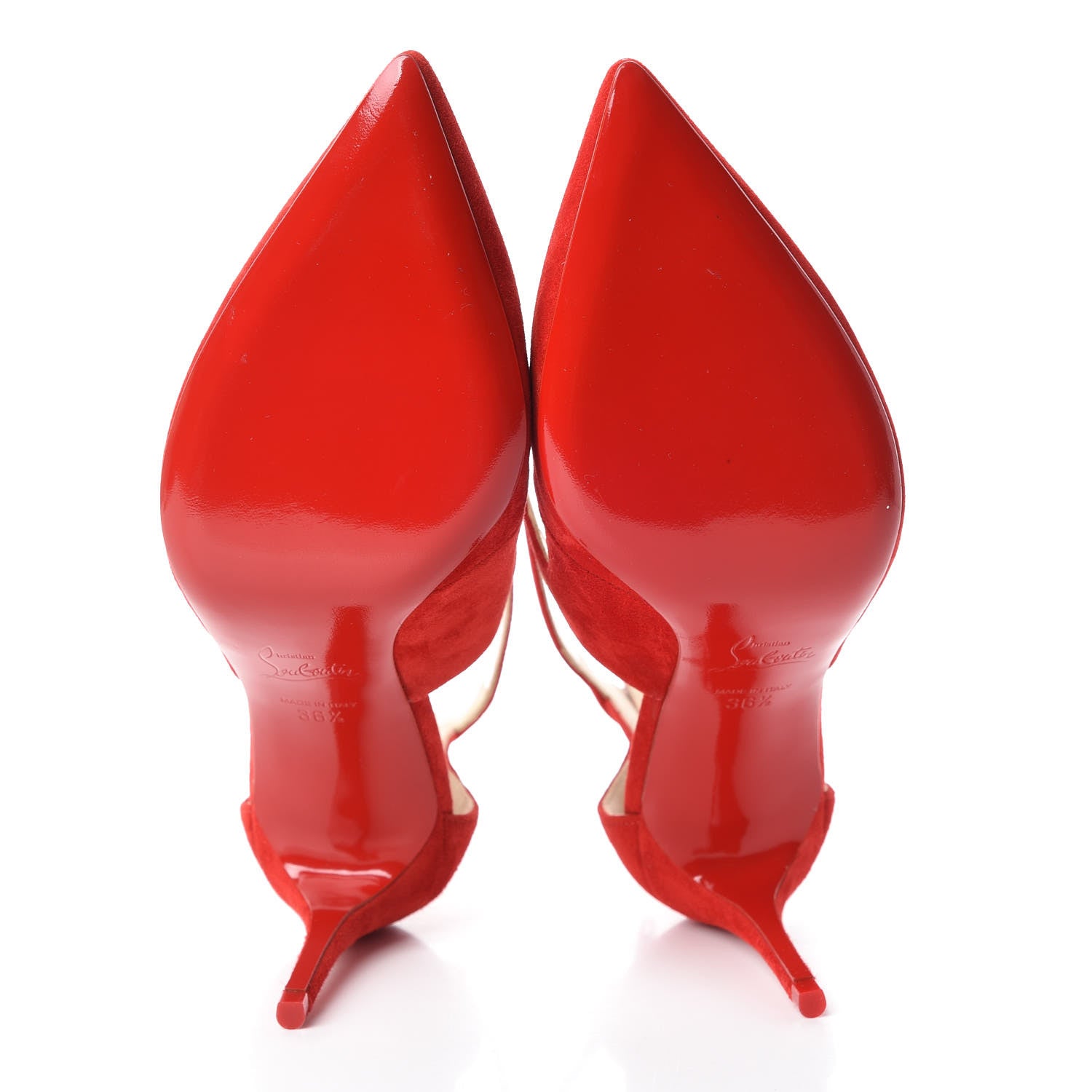 Christian Louboutin Veau Velours Rosas 85 Pumps 36.5 Loubi 5 of 8