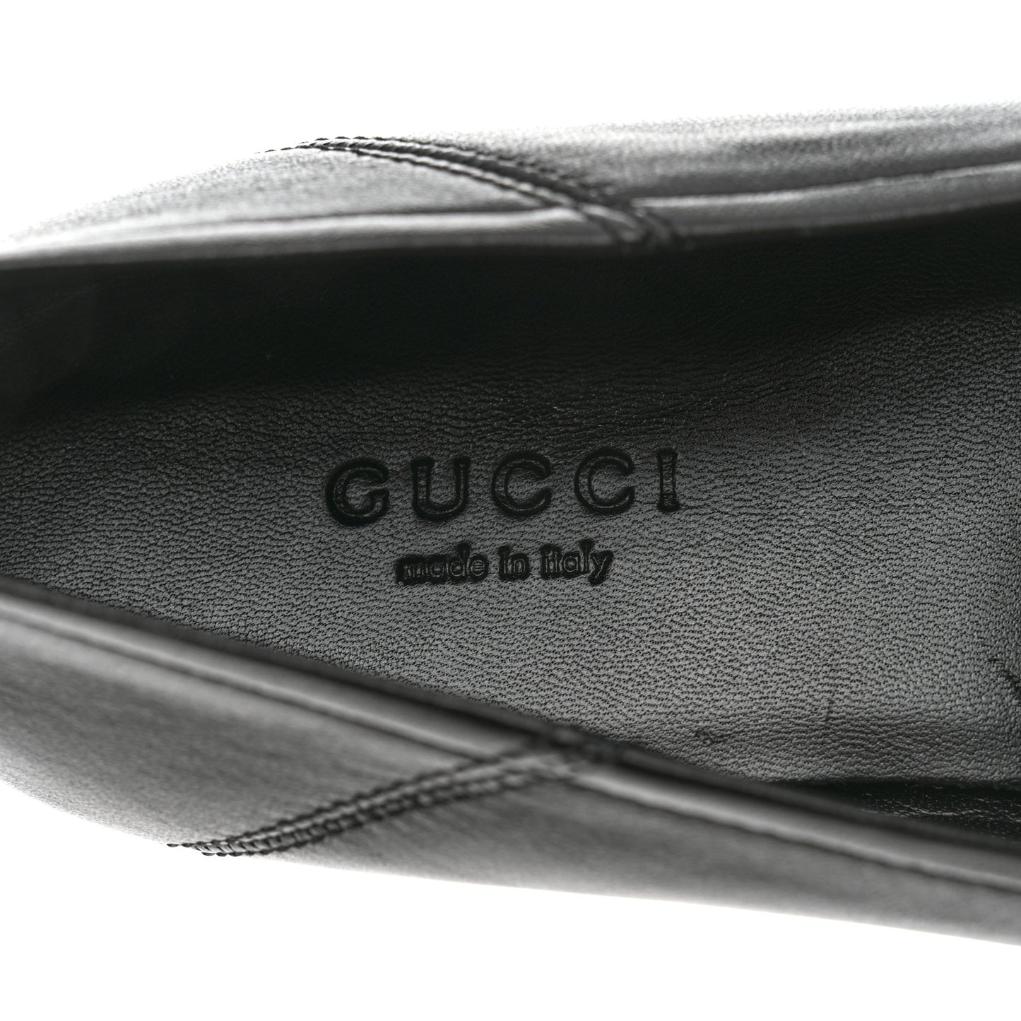 Lambskin Womens Brixton Horsebit Loafers 37 Black