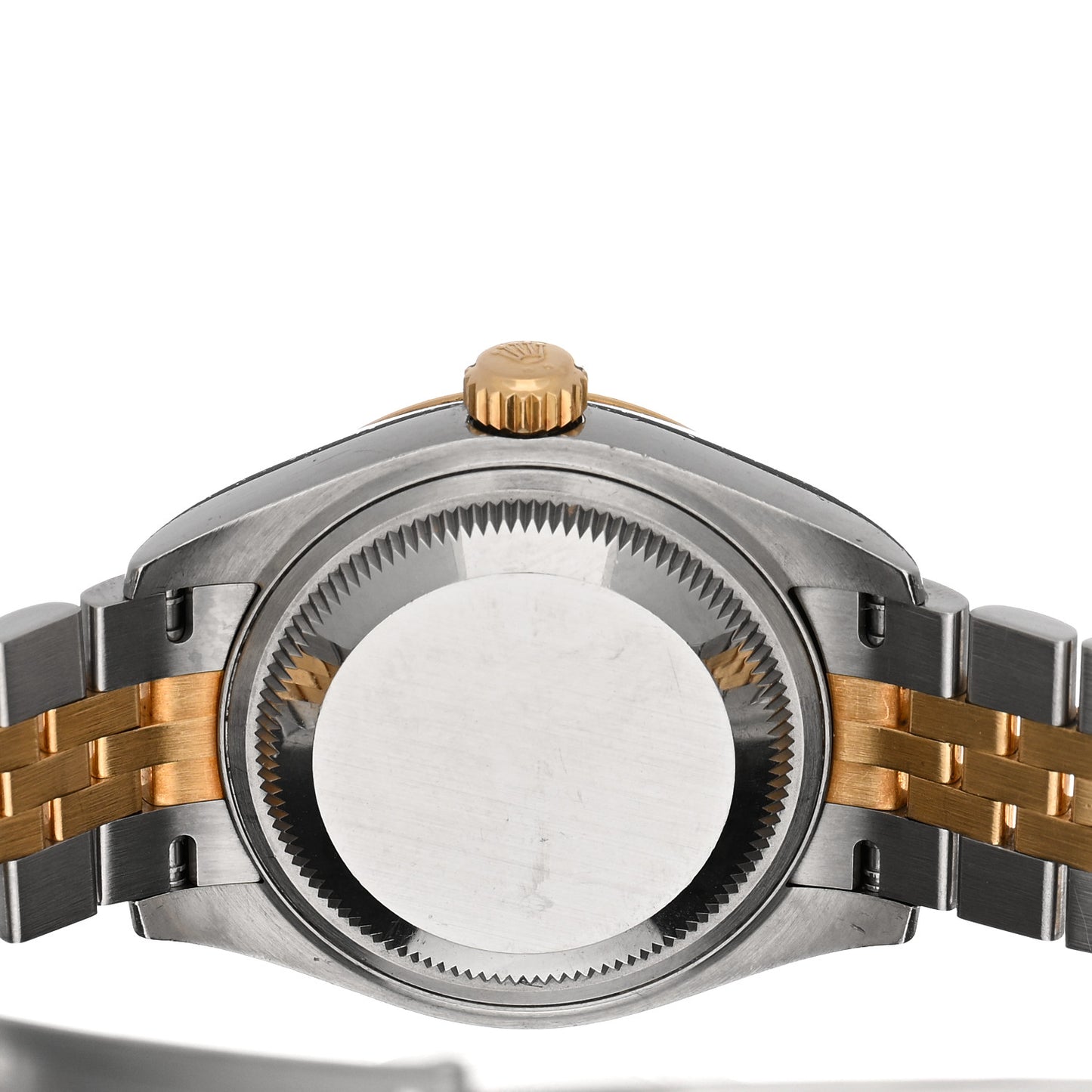 Stainless Steel 18K Yellow Gold Diamond 28mm Oyster Perpetual Datejust Watch Silver 279173