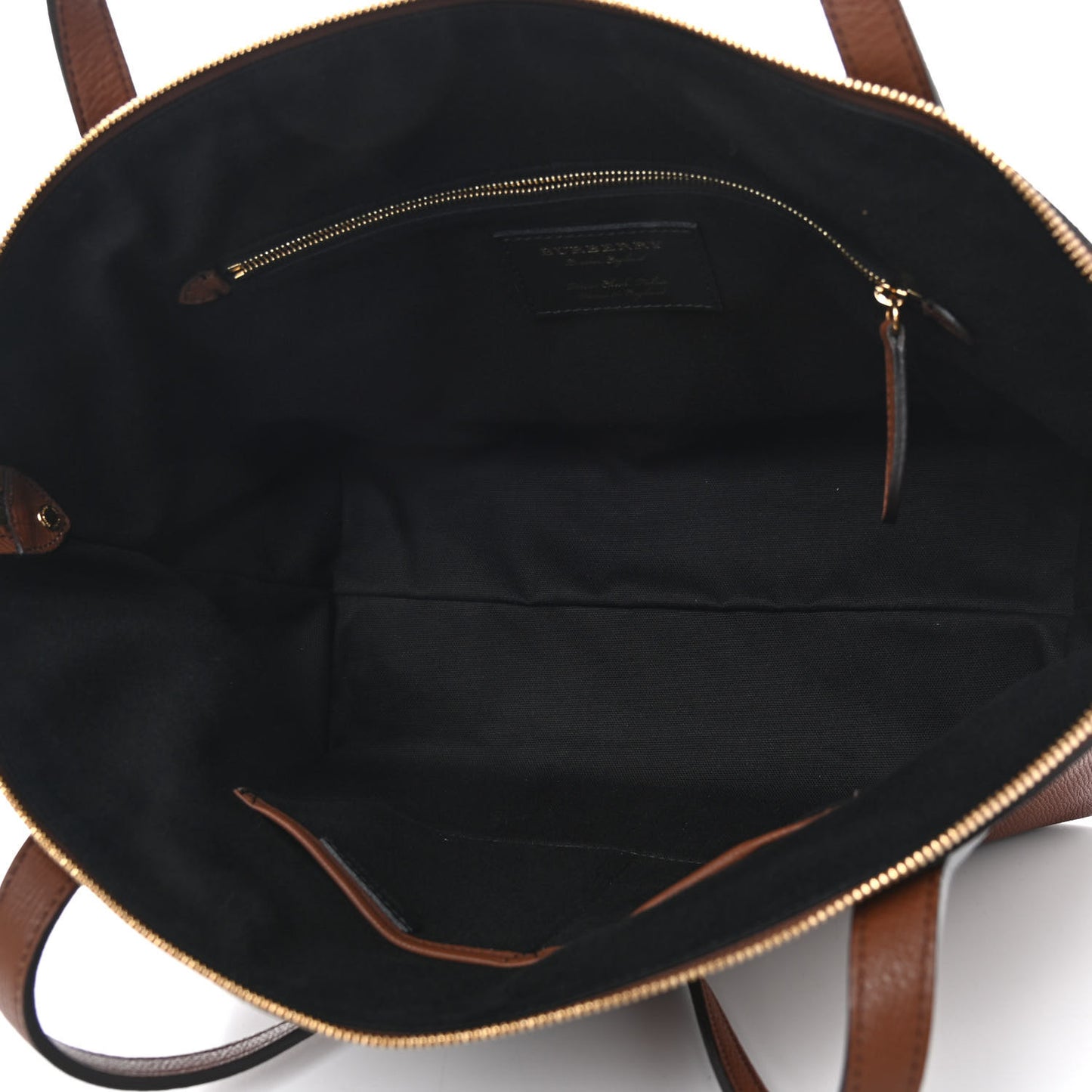 Derby Calfskin House Check Medium Welburn Tote Tan