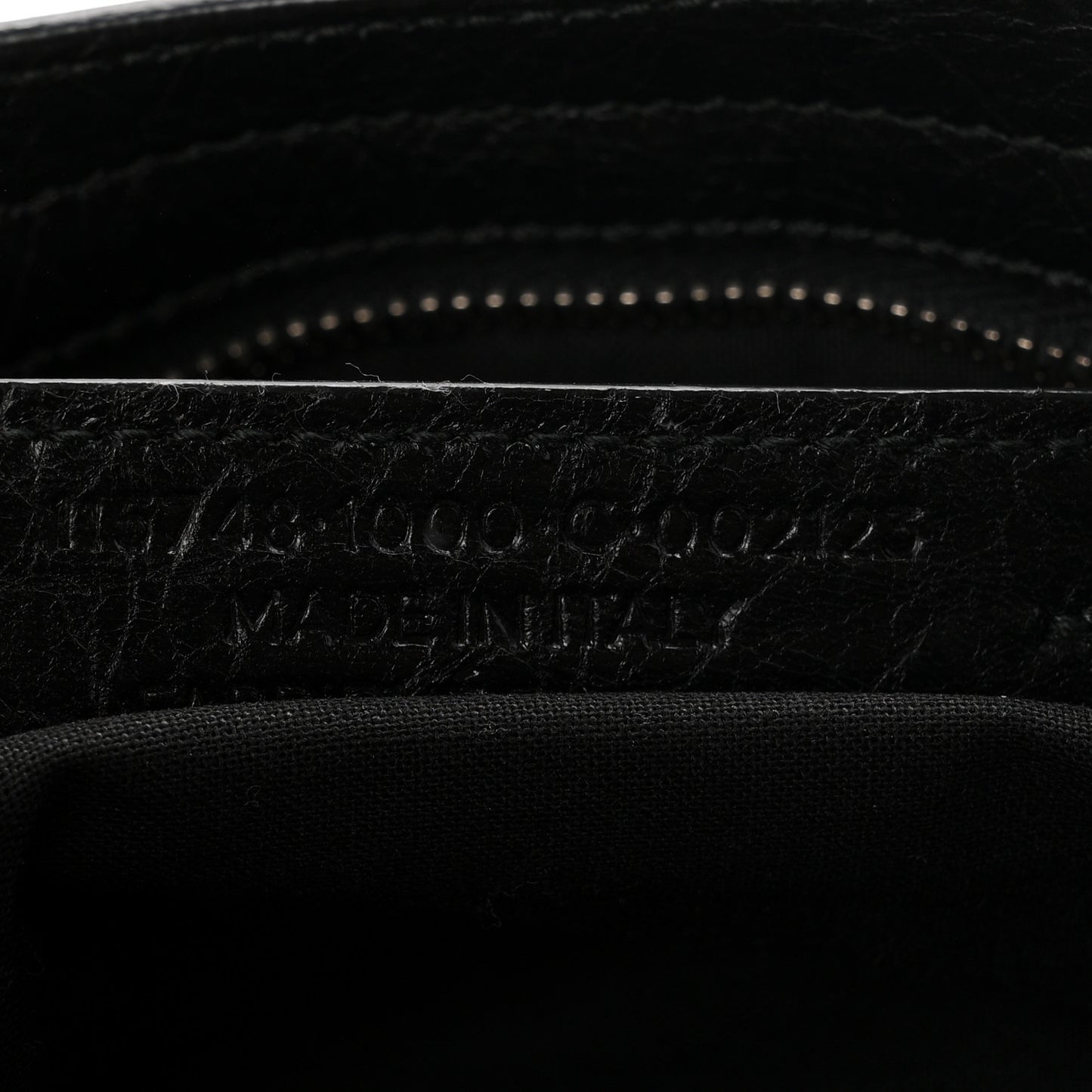 Agneau Classic Silver Hardware City Black