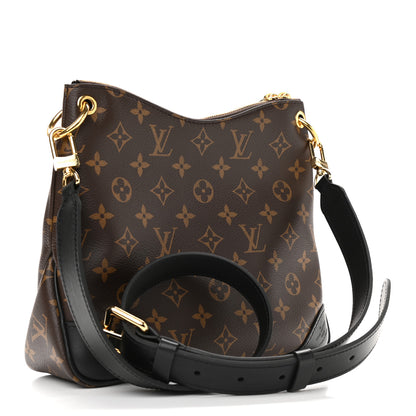 Louis Vuitton Monogram Odeon PM Black 3 of 8