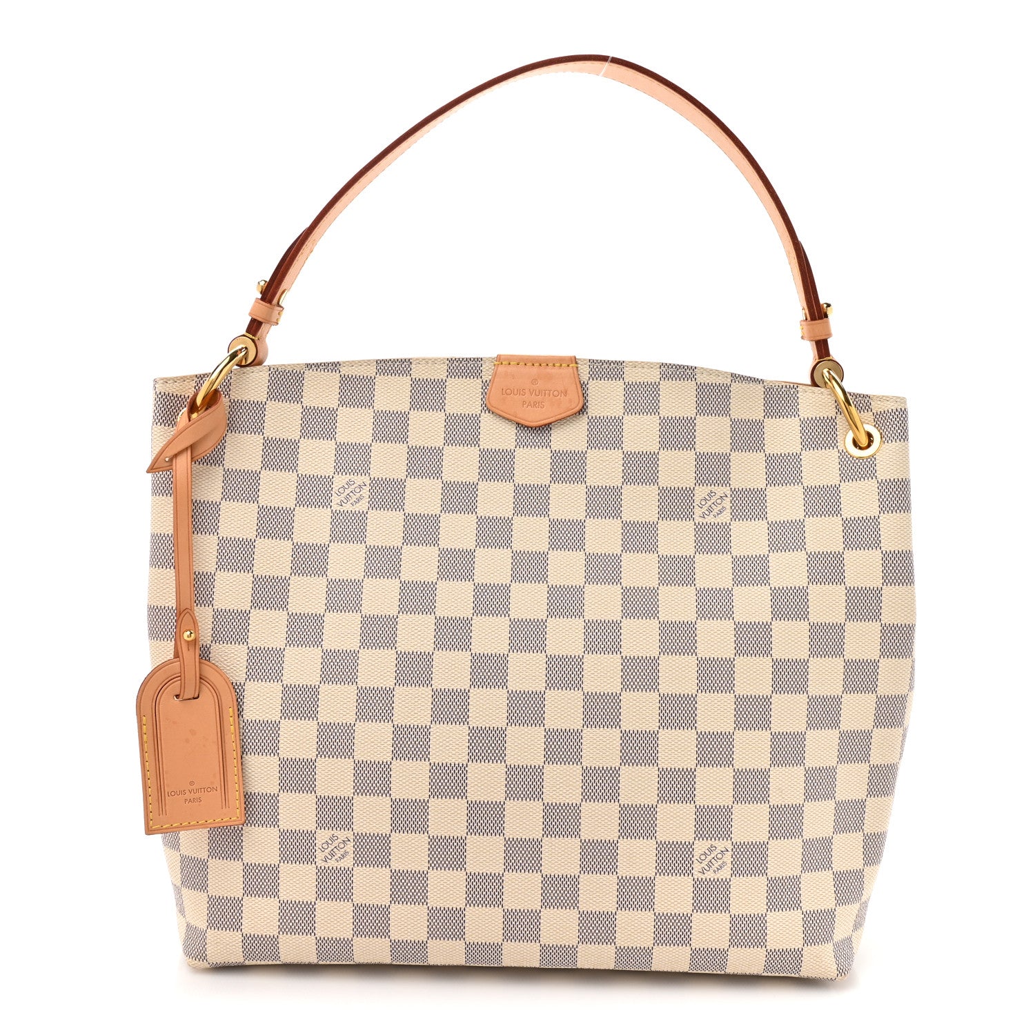 Louis Vuitton Damier Azur Graceful PM Beige 1 of 12