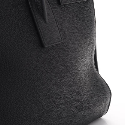 Saint Laurent Grained Calfskin Medium Supple Sac De Jour Black 8 of 8