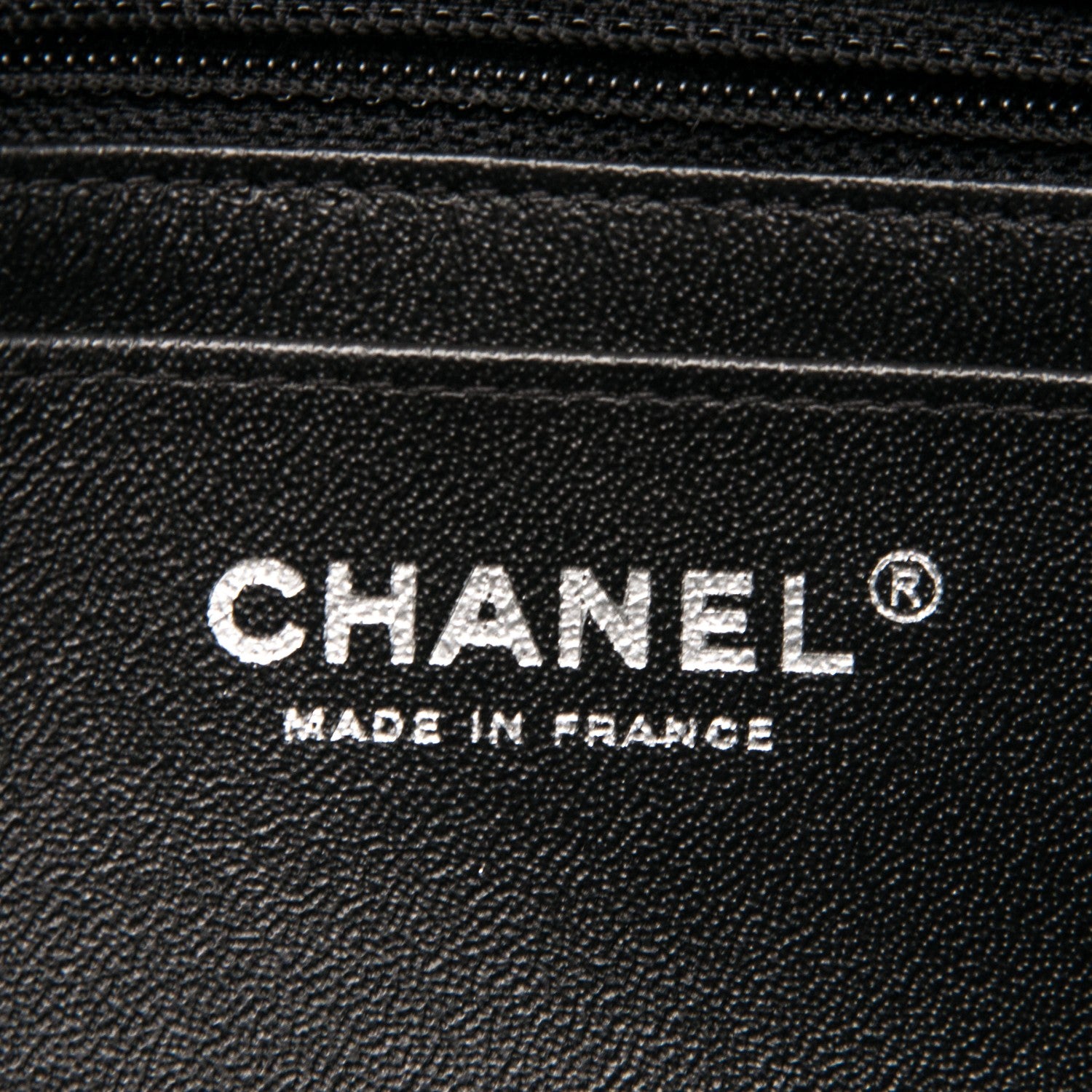 Chanel Caviar Chevron Quilted Mini Rectangular Flap Black 6 of 7
