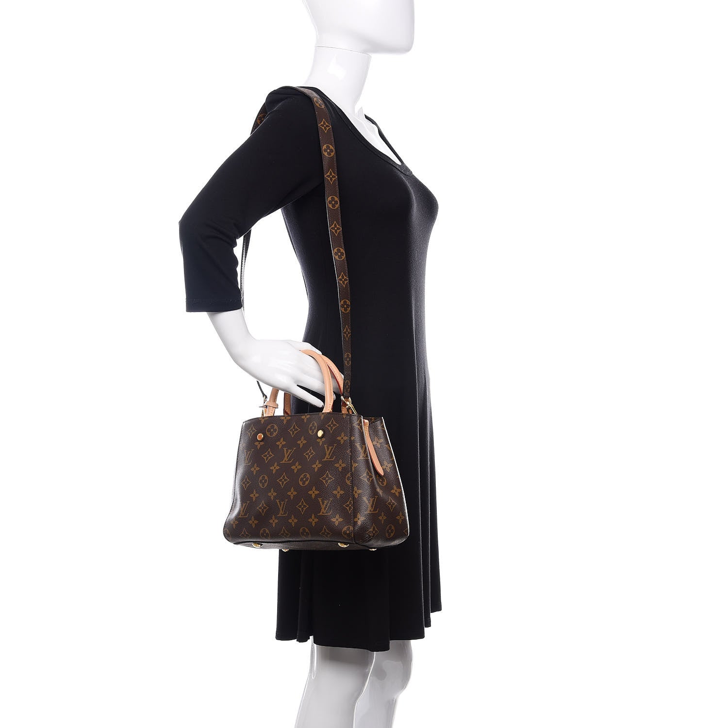 Louis Vuitton Monogram Montaigne BB 2 of 9