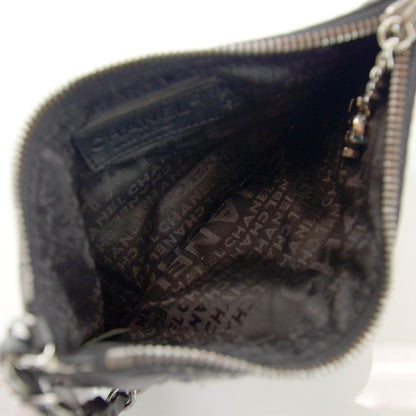 Chanel Tweed Patch Pochette 8 of 8