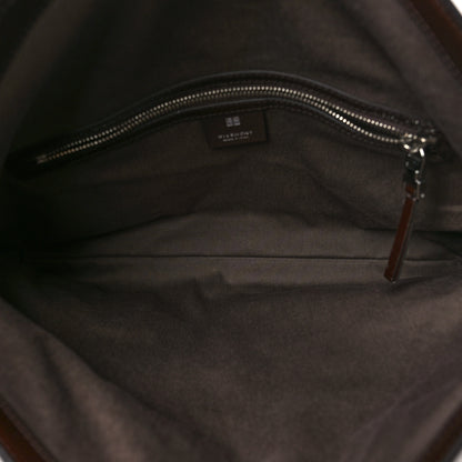 Givenchy Shiny Patent Calfskin Medium Voyou Bag Ebony Brown 5 of 10