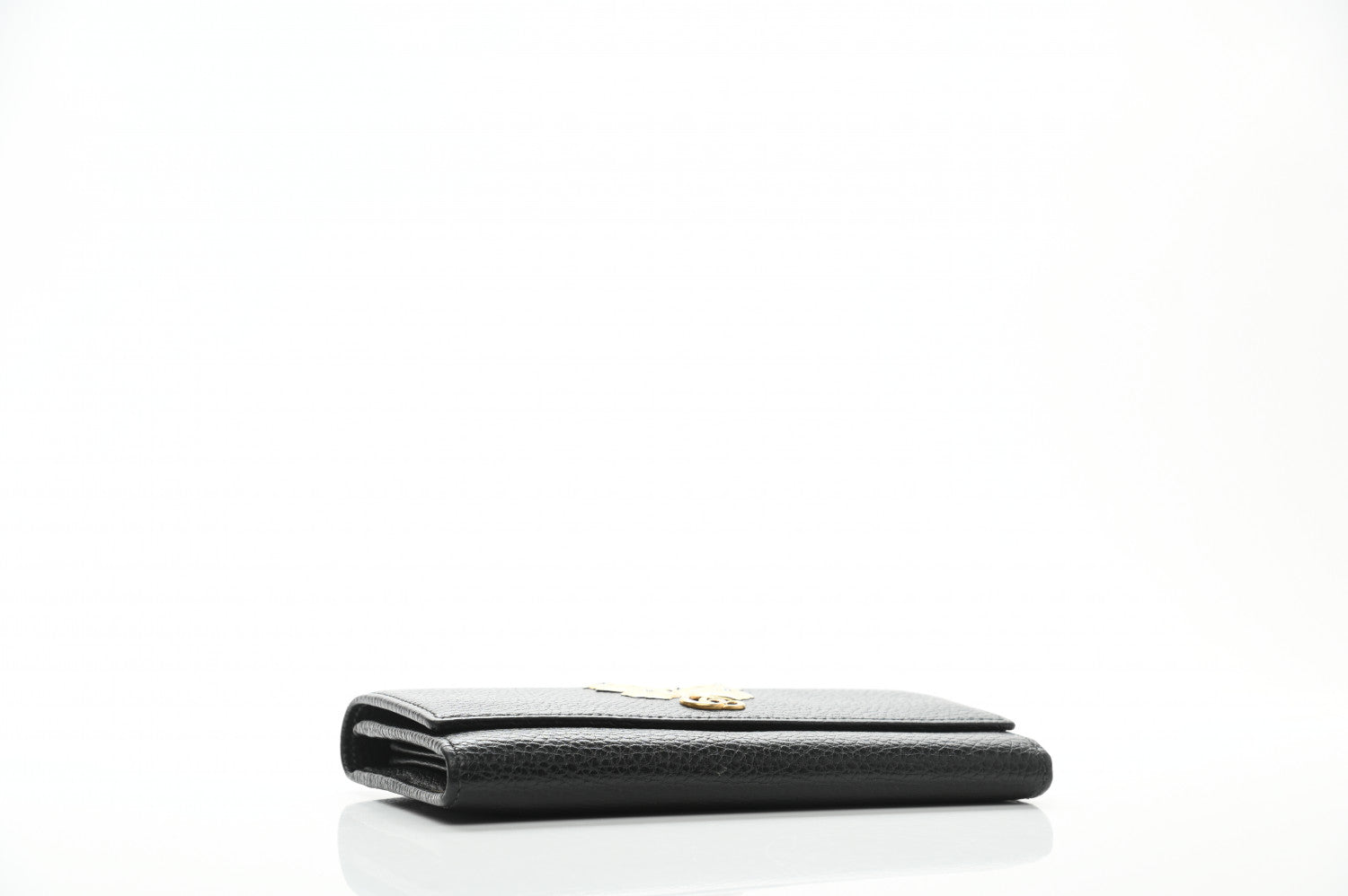 Gucci Calfskin Garden Continental Wallet Black 4 of 7