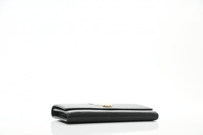 Gucci Calfskin Garden Continental Wallet Black 4 of 7