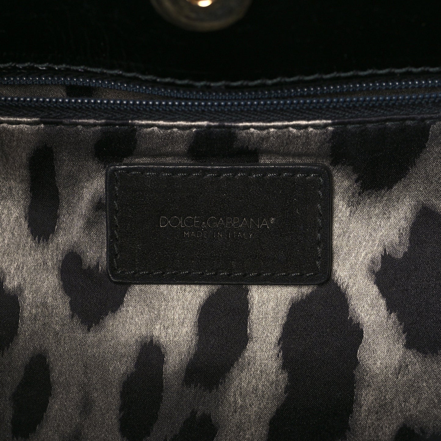 Patent Miss Sicily Tote Black