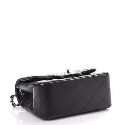 Chanel Lambskin Quilted Mini Square Flap Black 4 of 8