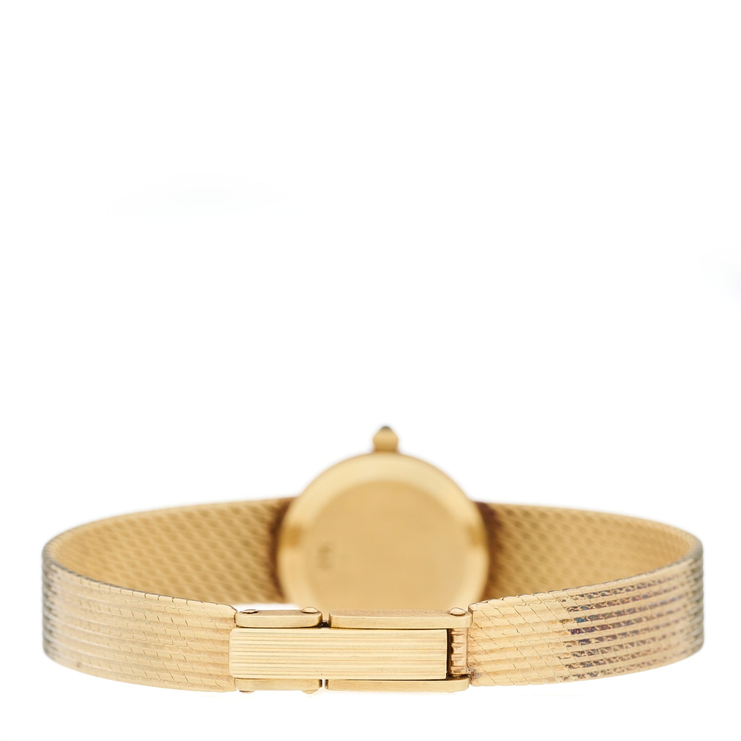 14K Yellow Gold 18mm Quartz Watch