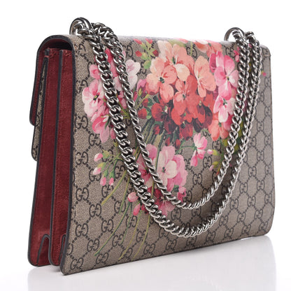 Gucci GG Supreme Monogram Blooms Medium Dionysus Shoulder Bag Beige Multicolor Dry Rose 4 of 11