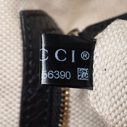 Gucci Pebbled Calfskin Large Soho Shoulder Bag Black 9 of 9