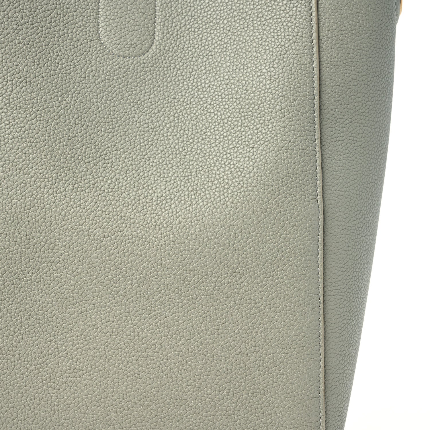 Celine Soft Grained Calfskin Small Sangle Bucket Bag Grey 8 of 12