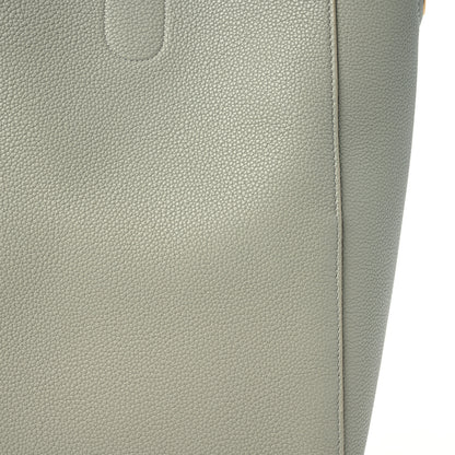 Celine Soft Grained Calfskin Small Sangle Bucket Bag Grey 8 of 12