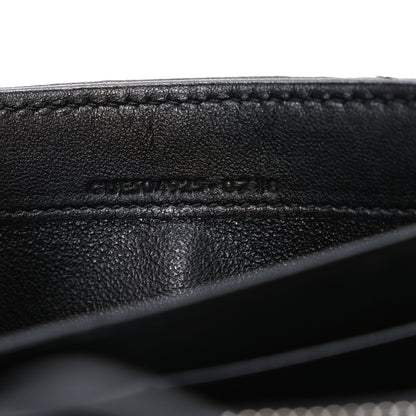 Saint Laurent Lambskin Y Quilted Monogram Large Loulou Flap Wallet Black 7 of 7
