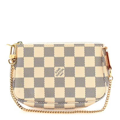 Louis Vuitton Damier Azur Mini Pochette Accessories 1 of 7