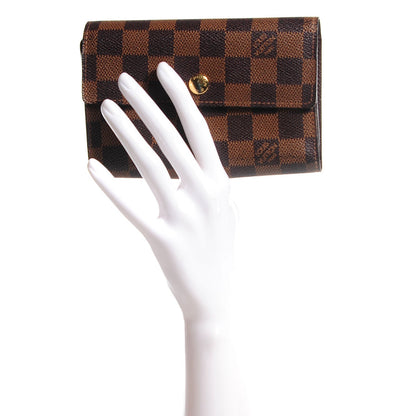 Louis Vuitton Damier Ebene Alexandra Wallet 2 of 8