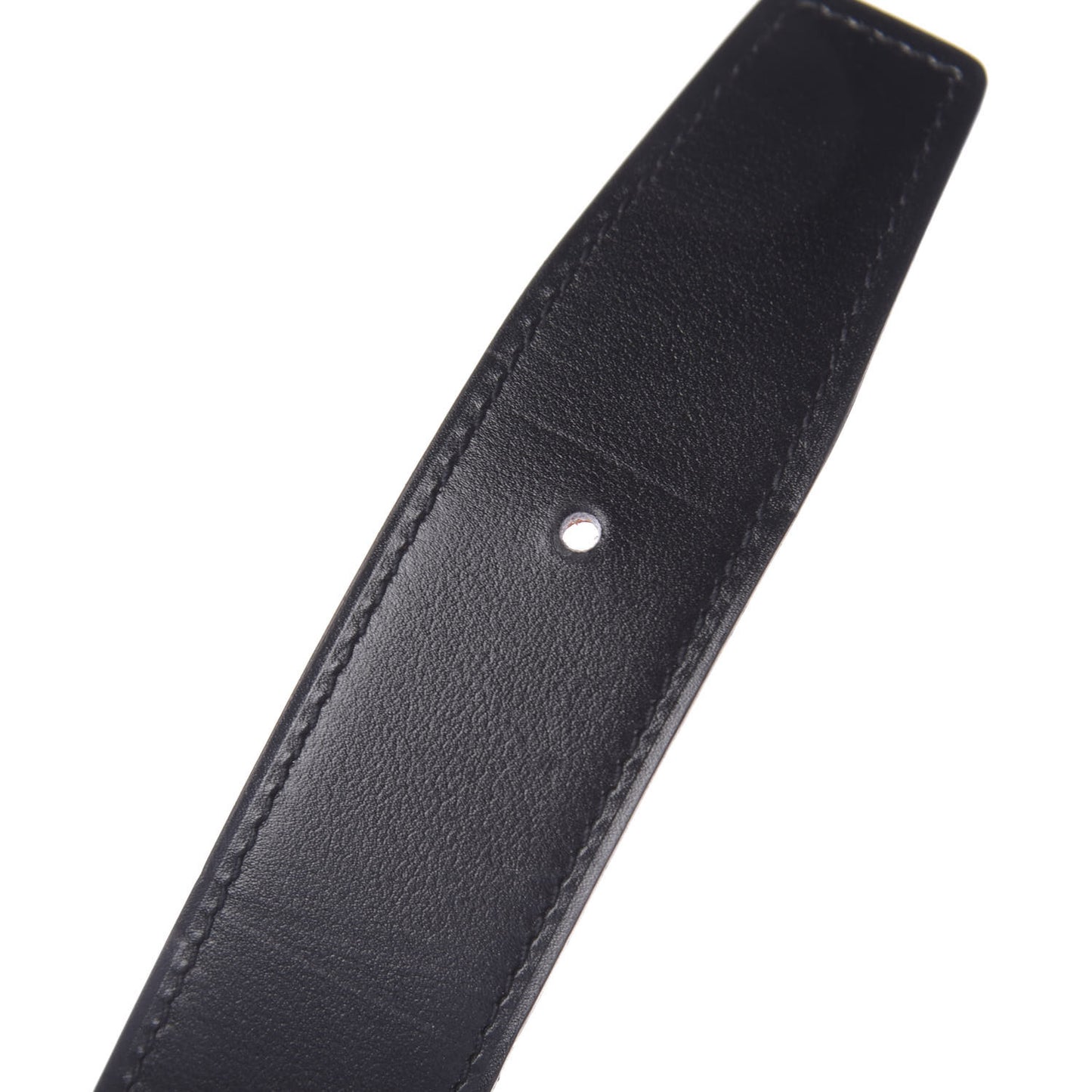 Box Togo 32mm Guilloche H Belt 85 Black Orange