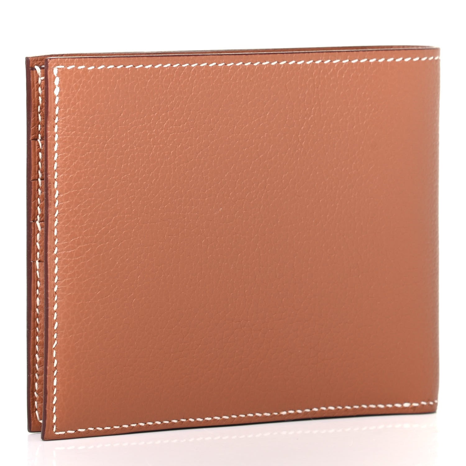 Hermes Evercolor MC2 Copernic Compact Wallet Gold 2 of 4