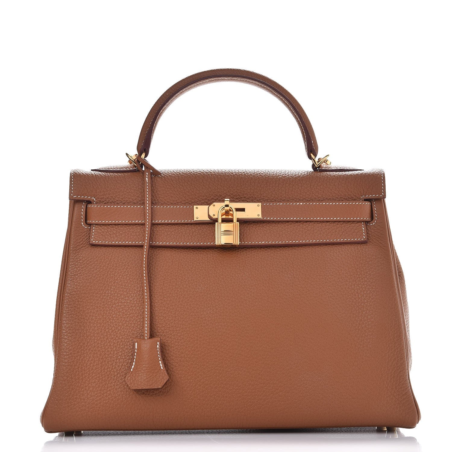 Hermes Togo Kelly Retourne 32 Gold 1 of 37