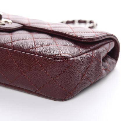 Chanel Caviar Quilted East West Flap Bordeaux 9 of 12