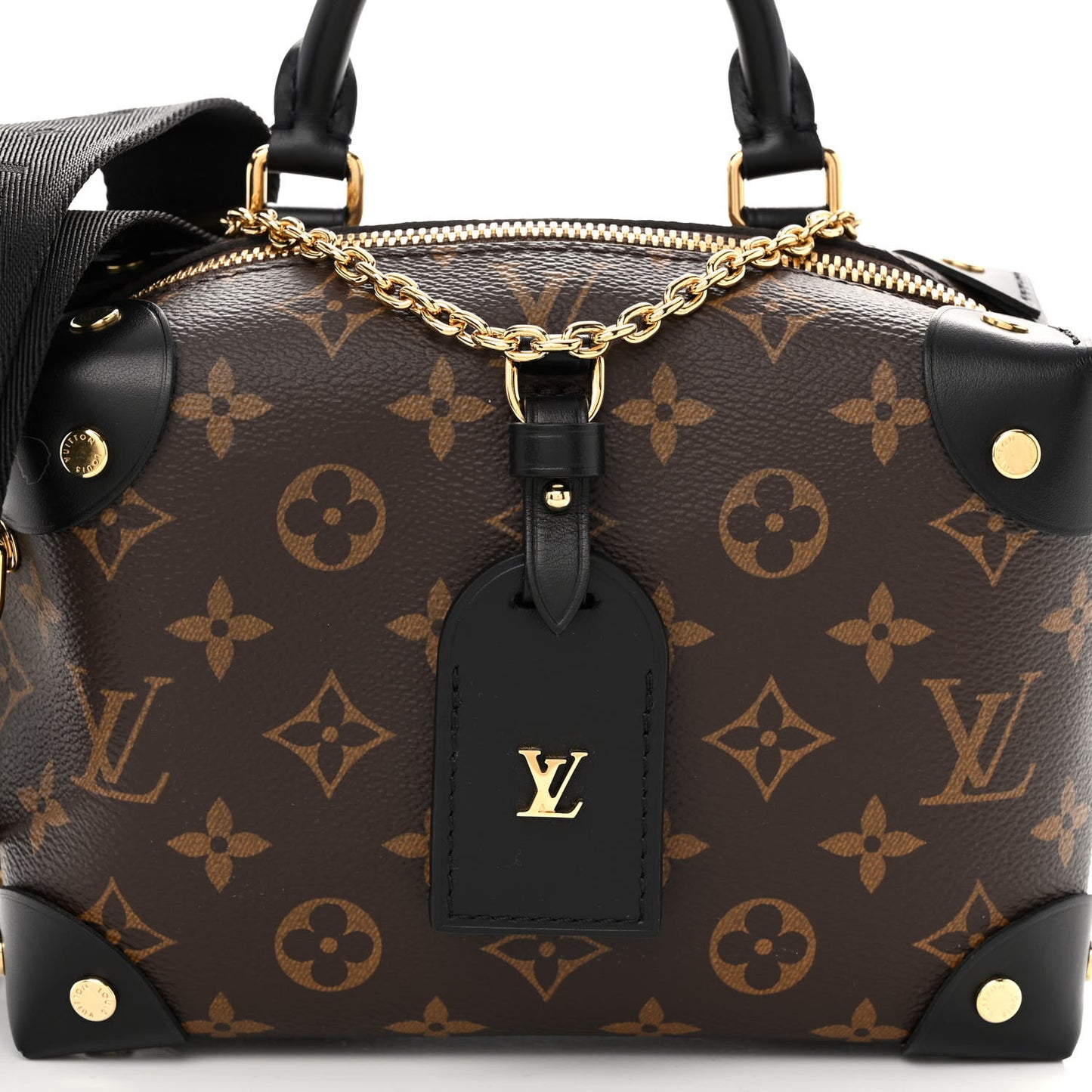 Monogram Petite Malle Souple Black