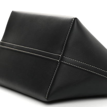 Burberry Soft Calfskin Small Pocket Tote Bag Black 8 of 8