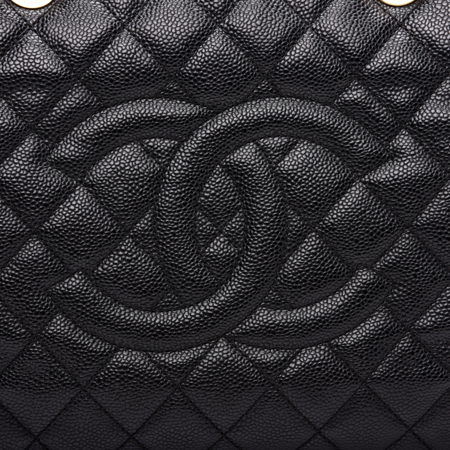 Chanel Caviar Quilted Grand Shopping Tote GST Black 10 of 10