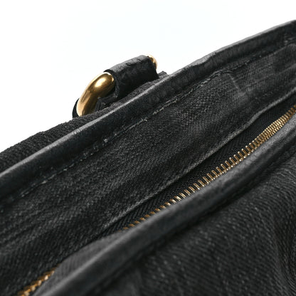 Louis Vuitton Denim Neo Cabby GM Black 11 of 11