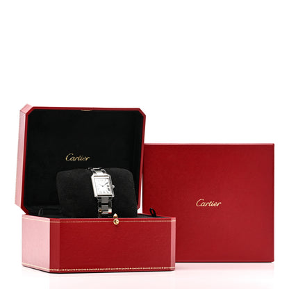 Cartier Stainless Steel 24mm Tank Solo Quartz Watch 6 of 6