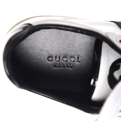 Gucci Calfskin Web Sneakers 37.5 White 7 of 9