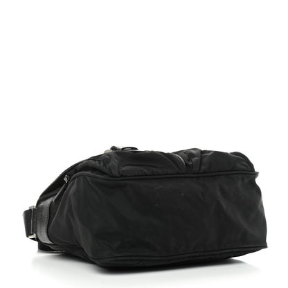 Prada Nylon Vela Messenger Bag Black 3 of 9