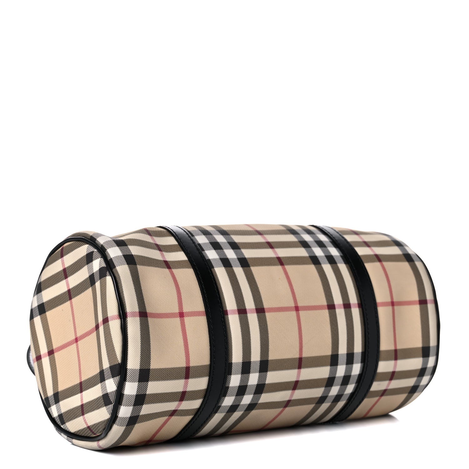 Burberry House Check Barrel Bag Black 3 of 20